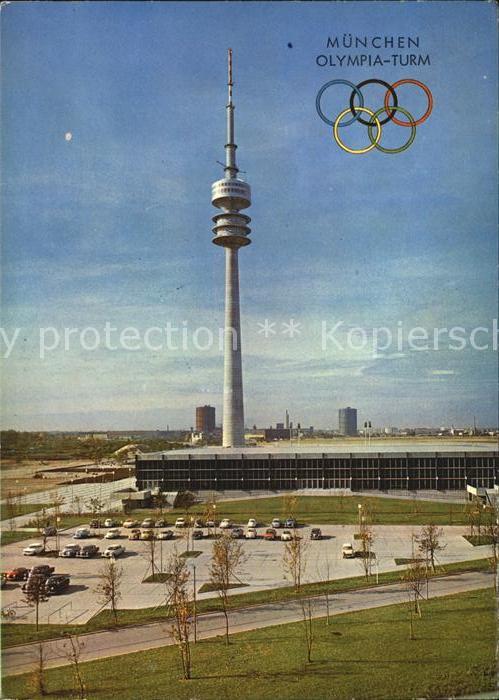 Olympia München Olympia-Turm Eissportstadion
