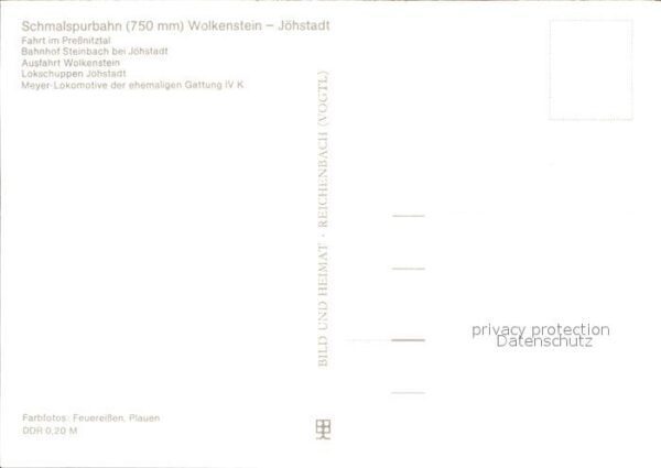 Lokomotive Pressnitztalbahn Wolkenstein-Jöhstadt B – Bild 2
