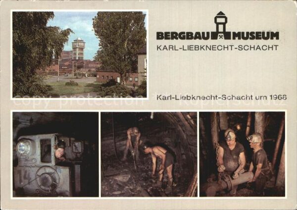 Bergbau Mining Bergbaumuseum Oelsnitz Karl-Liebknecht-