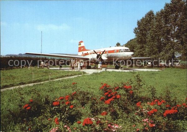 Flugzeuge Zivil Schauflugzeug IL 14 Cämmerswalde