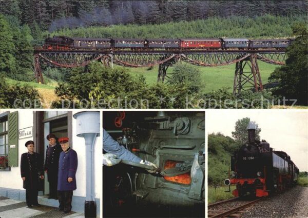 Lokomotive Museumsbahn Wutachtal Biesenbachviadukt