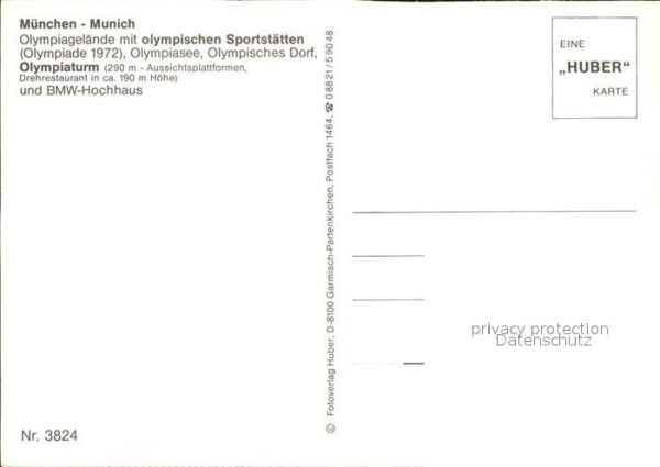 Olympia Olympiaturm München Olympiagelände BMW- – Bild 2