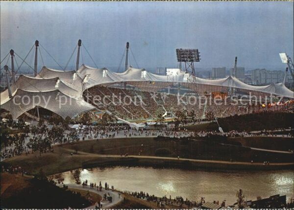 Olympia Olympiastadion München Olympiasee
