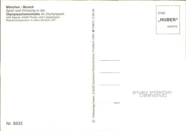 Olympia Olympiaschwimmhalle München – Bild 2