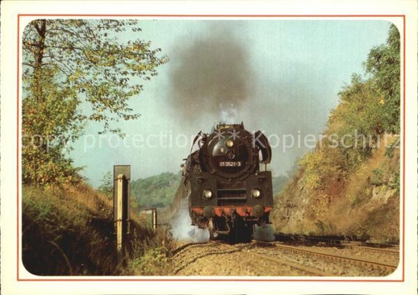 Lokomotive Lok 01 0521 Saalfeld Unterwellenborn