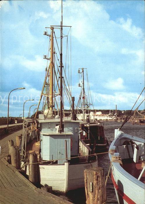 Fischerei Fischkutter Fischereihafen Sassnitz