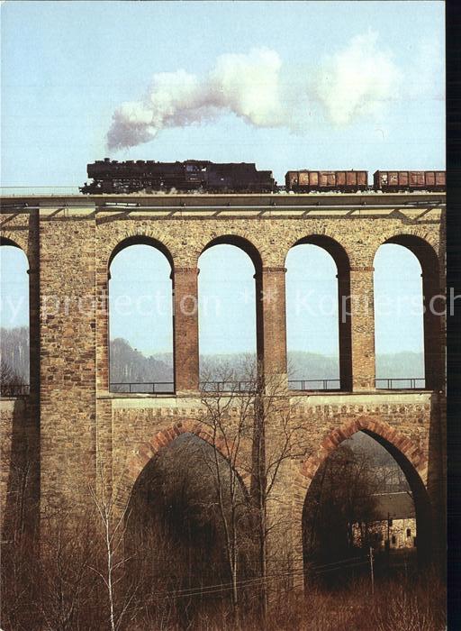 Eisenbahn Lokomotive Dietenmühlenviadukt