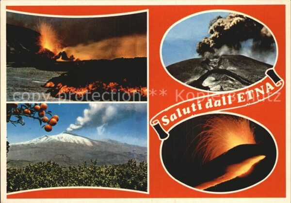 Vulkane Geysire Vulcans Geysers Etna Sicilia Sizilien