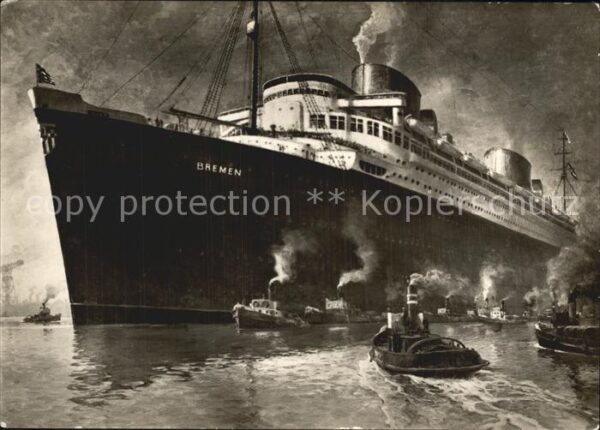 Dampfer Oceanliner Bremen Norddeutsche Lloyd