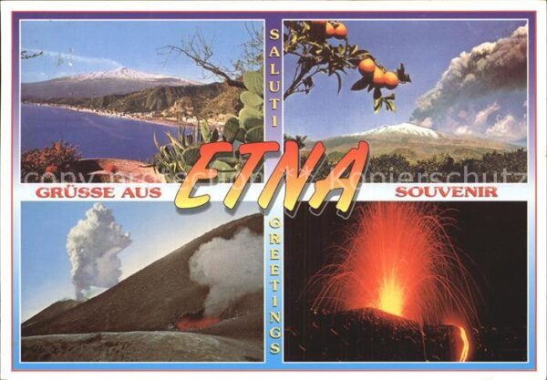 Vulkane Geysire Vulcans Geysers Etna Sicilia