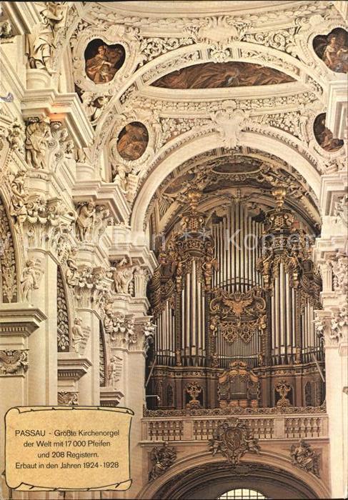 Kirchenorgel Passau Dom St. Stephan