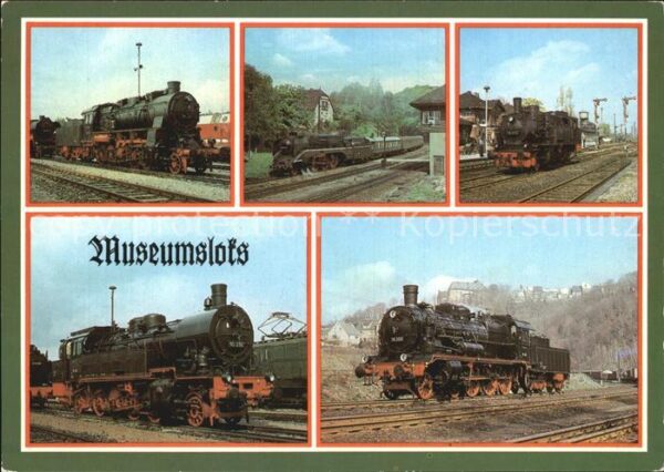 Lokomotive Museumslok 58-261 18-201 74-1230 93-230