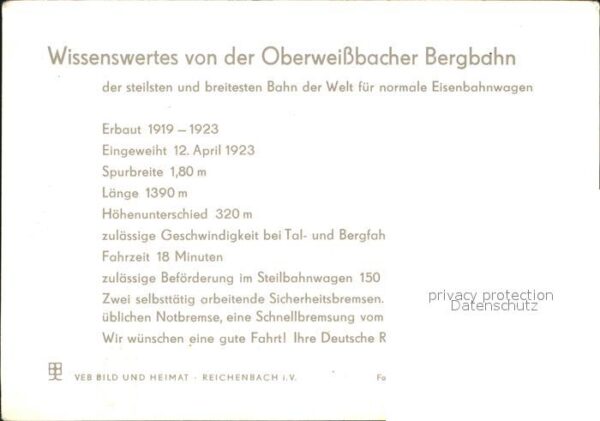 Bergbahn Oberweissbach – Bild 2