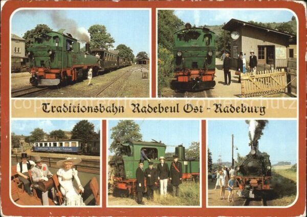 Lokomotive Traditionsbahn Radebeul Ost-Radeburg Zu