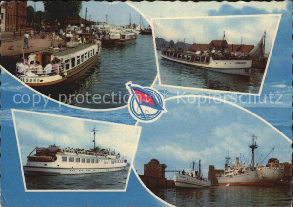 Motorschiffe Weisse Flotte Fahrgastschifffahrt Stral