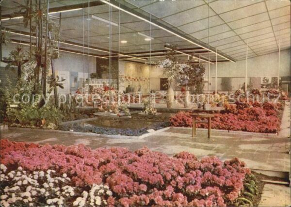 Gartenbauaustellung Erfurt Halle XIII Blumen- und Zierpflan