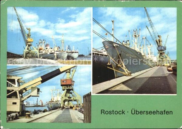 Schiffe Ships Navires Rostock Überseehafen