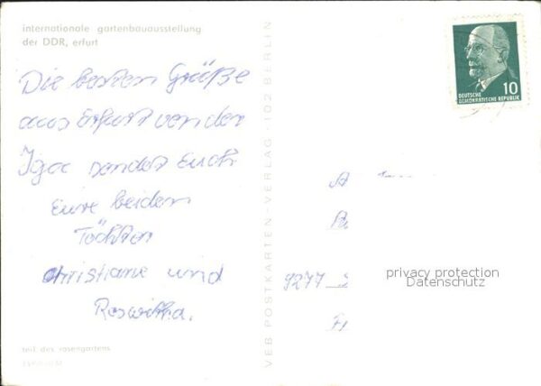 Gartenbauaustellung Erfurt Rosengarten – Bild 2