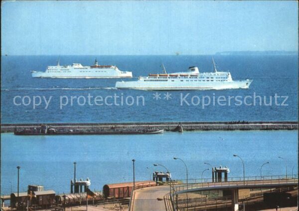 Faehre Ferry Bac Traghetto-- Skane Trelleborg Sassitz-Rügen