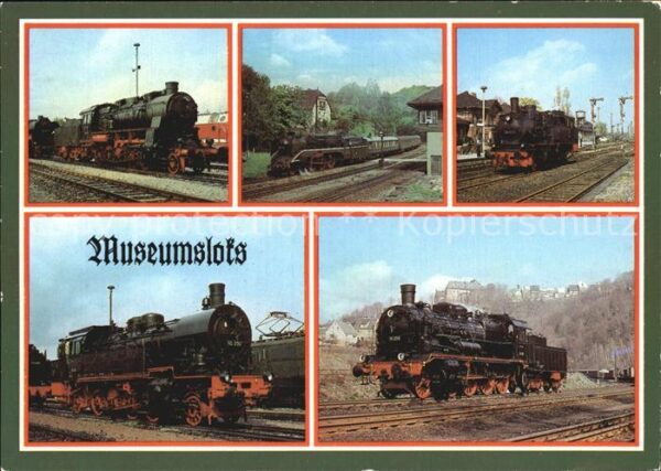 Lokomotive Museumsloks 58-261 18-201 74-1230 93-23