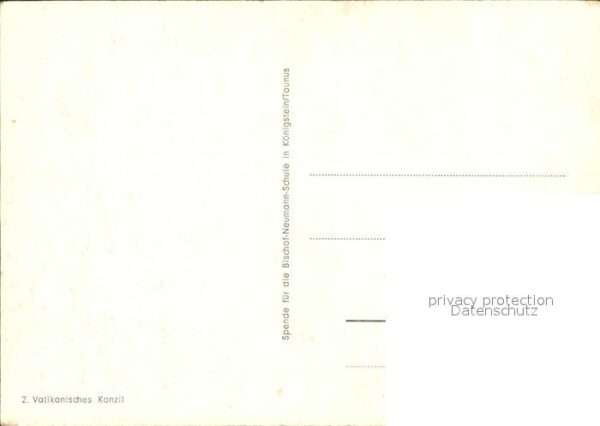 Religion Vatikanisches Konzil – Bild 2