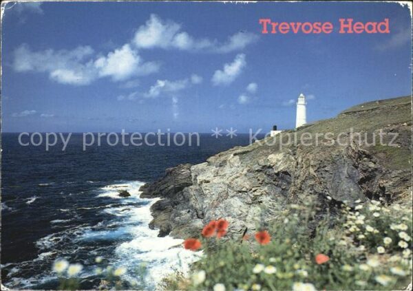 Leuchtturm Lighthouse Trevose Head Cornwall