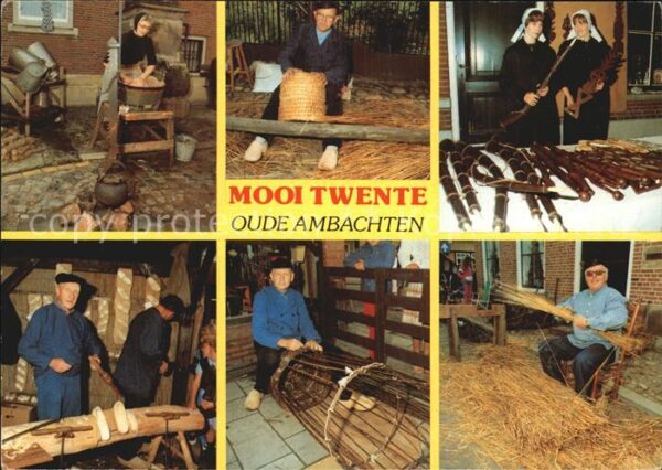 Handwerk Korbmacher Twente Holland Ambachten