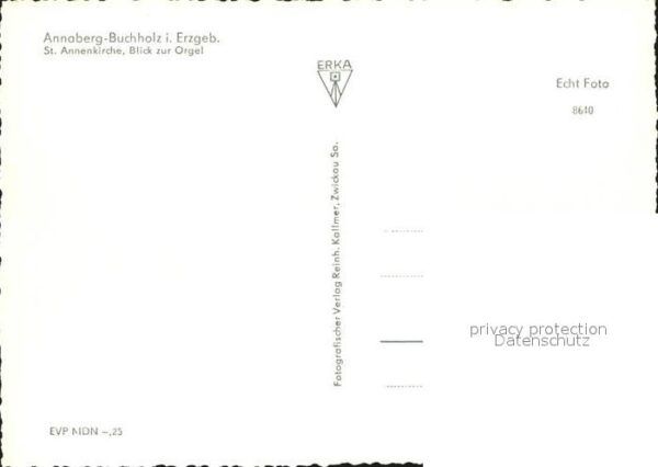 Kirchenorgel St. Annenkirche Annaberg-Buchholz – Bild 2