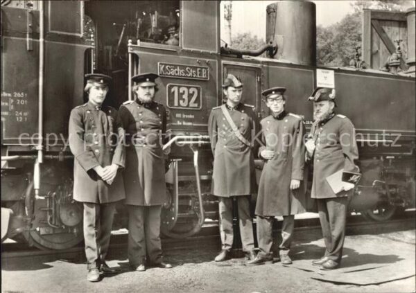 Lokomotive Traditionsbahn Radebeul Ost-Radeburg Zu