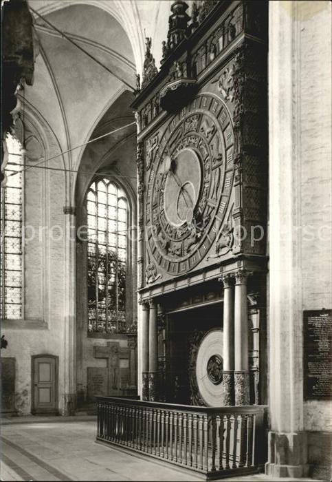 Uhren Rostock Kirche St. Marien Astronomische
