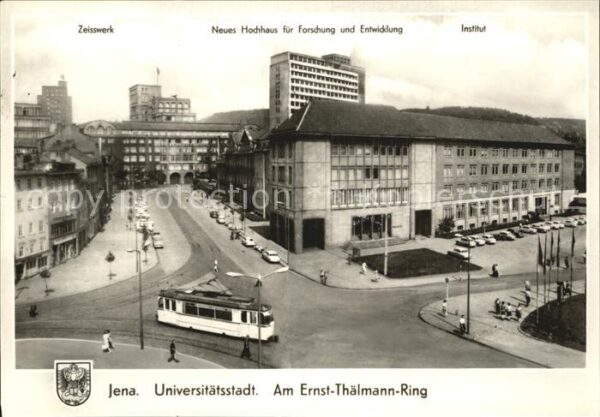 Strassenbahn Ernst-Thälmann-Ring Zeisswerk