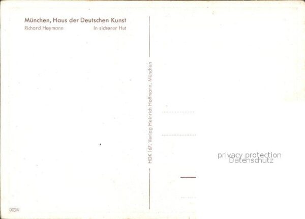 Verlag HDK Nr. 167 Richard Heymann In sicherer Hut – Bild 2