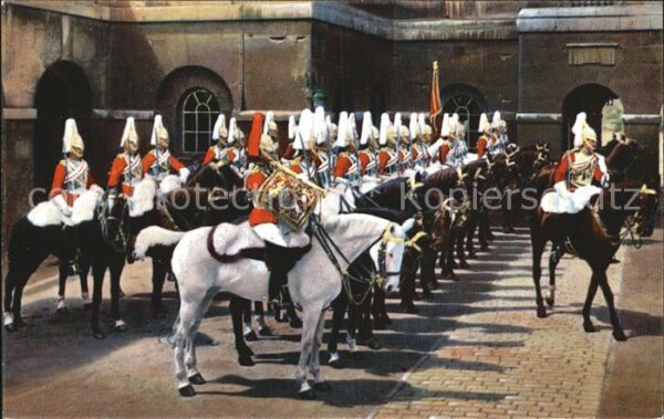 Leibgarde Wache Changing of the Guard Whitehall London