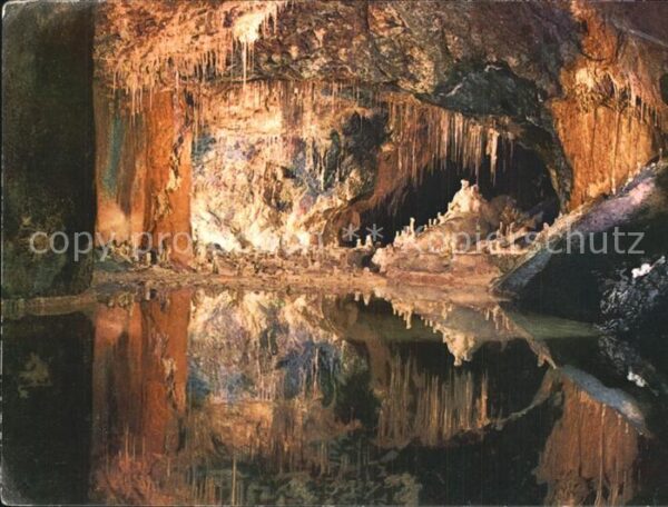 Hoehlen Caves Grottes Saalfeld Saale Feengrotten Märchendom G