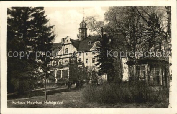 Helbigsdorf Mulda Sachsen Kurhaus Moorbad