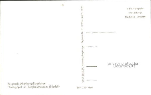 Altenberg Erzgebirge Bergstadt Pferdegöpel Bergbaumuseum – Bild 2