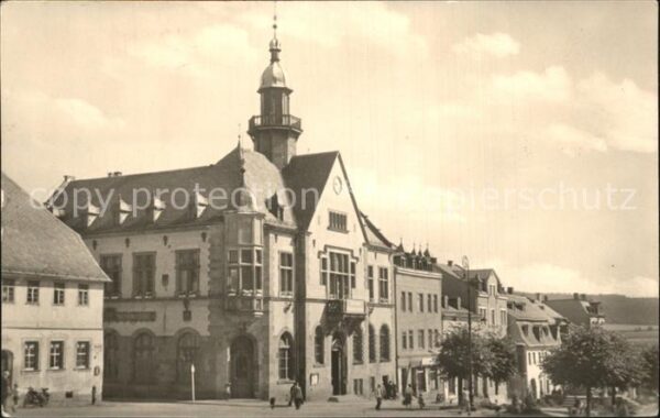 Adorf Vogtland Ernst-Thälmann-Platz Rathaus