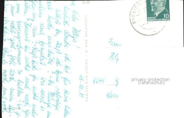 Bad Liebenstein Heinrich-Mann-Sanatorium Ev. Kirche Pos – Bild 2