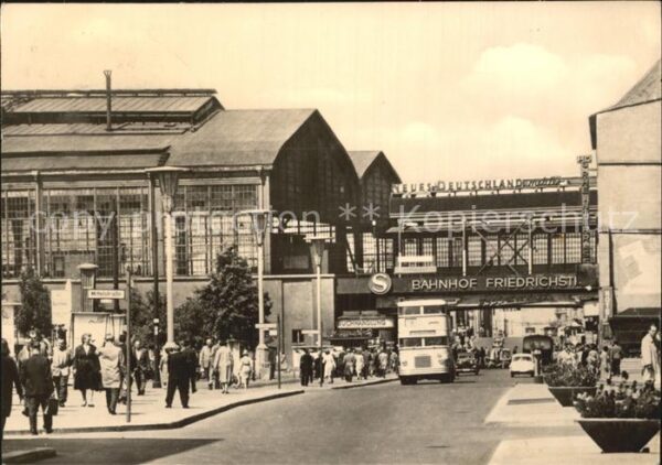 Berlin Bahnhof Friedrichstrasse Mittelstrasse