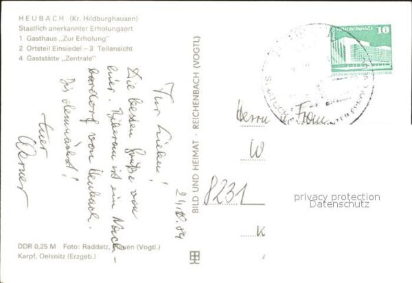 Heubach Thueringen Gasthaus Zur Erholung Einsiedel Gaststä – Bild 2