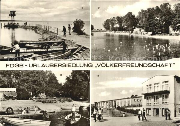 Klink Waren FDGB Urlaubersiedlung Völkerfreundschaf