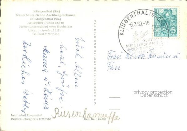 Klingenthal Vogtland Aschberg-Schanze – Bild 2
