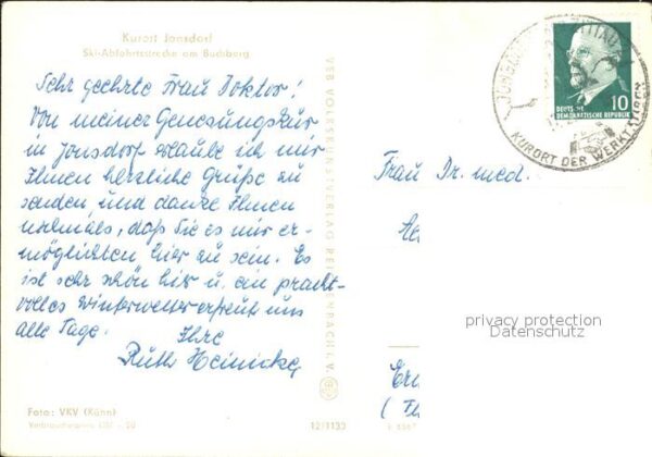 Jonsdorf Ski Abfahrtsstrecke Buchberg – Bild 2