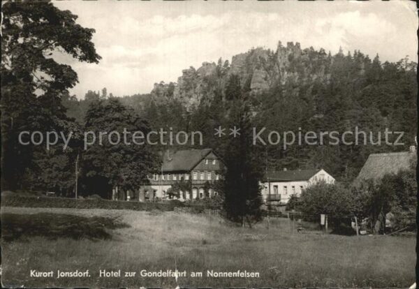 Jonsdorf Hotel Gondelfahrt Nonnenfelsen Kurort