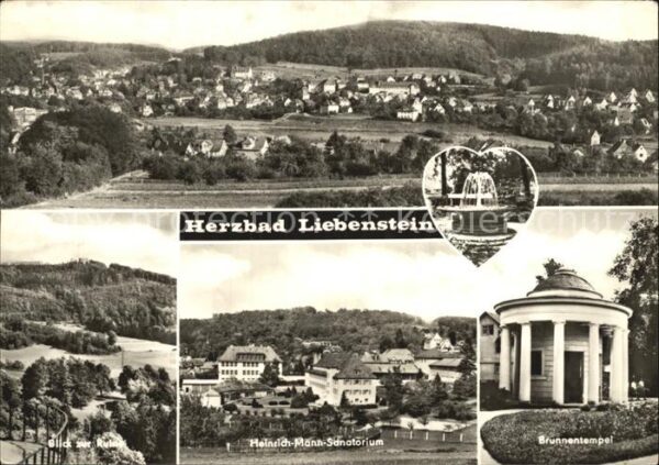 Bad Liebenstein Brunnentempel Heinrich-Mann-Sanatorium