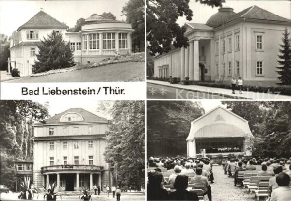 Bad Liebenstein Wandelhalle Kurverwaltung Kulturhaus Fr