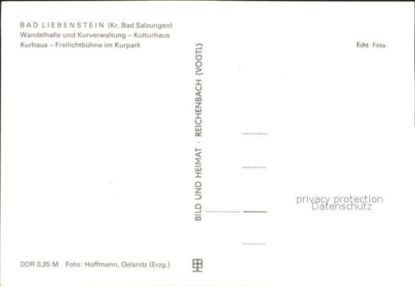 Bad Liebenstein Wandelhalle Kurverwaltung Kulturhaus Fr – Bild 2