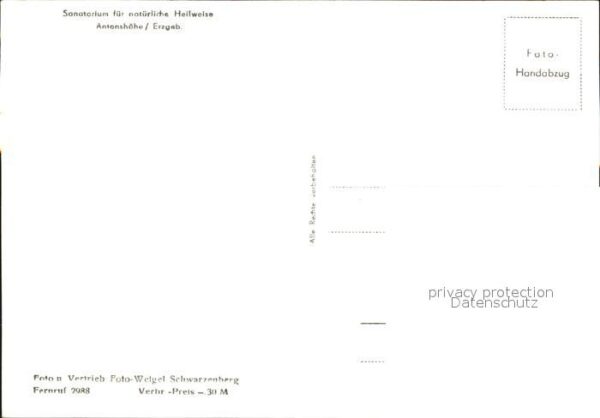 Antonsthal Erzgebirge Kneipp-Sanatorium – Bild 2
