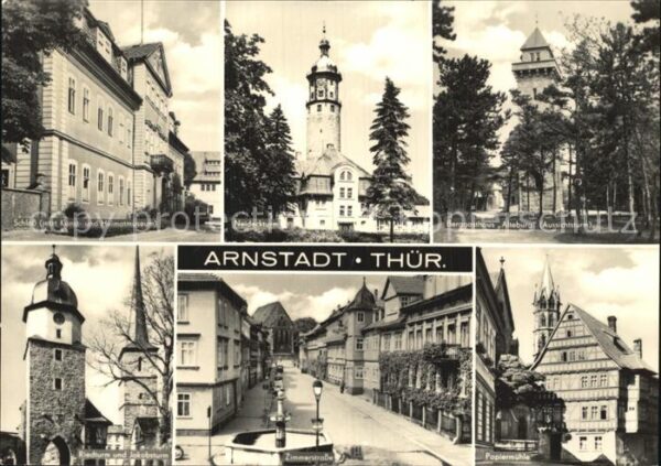 Arnstadt Ilm Zimmerstrasse Papiermühle Schloss