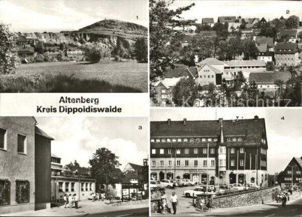 Altenberg Dippoldiswalde Geisingberg Binge HO Gaststätte Platz d